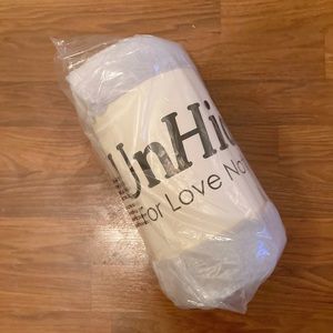 Unhide Lil’ Marshmallow Blanket in Silver